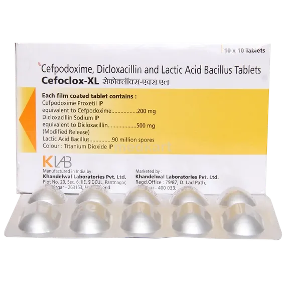 cefoclox xl tablet 10's